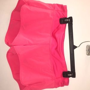 Hot pink Lululemon Speed Up II Shorts Size 10.